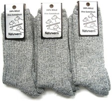 3 Paar Socken reine Wolle