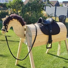 Holzpferd Voltigierpferd