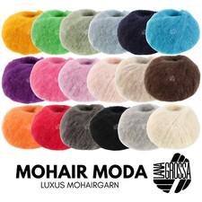 Lana Grossa MOHAIR MODA 50 g Luxus Mohairgarn in 18 Farben 140 m 