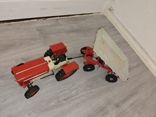 DDR Spielzeug Anker PIKO Traktor mit Anhänger original Karton OVP- sehr selten