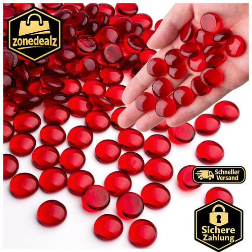 Meschett 440g rot glassteine - 440g,