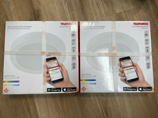 Telefunkten LED Aufbauleuchte 309506TF dimmbar App-steuerbar rund, weiß 2stk/814