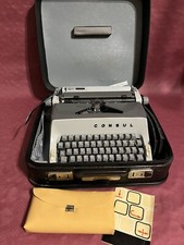 Schreibmaschine Consul 221 Koffer Reiseschreibmaschine 60er