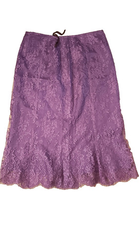Spitzenrock lila elegance - lila,,