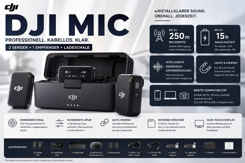 Dji mic 2 sender 1 - 2, |