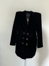 Mantel Zara Samt Größe L