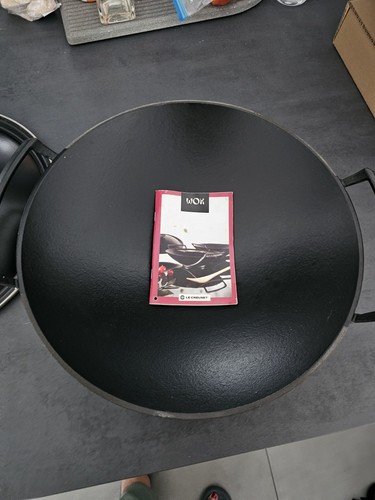 Creuset gusseisen wok 36 - Ø,