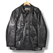 Schott nyc schwarze lederjacke - schwarze,