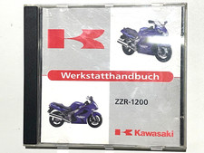 Werkstatthandbuch Reparaturanleitung CD Kawasaki ZZR 1200
