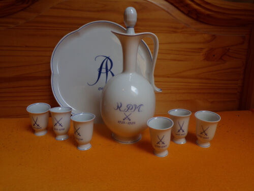 Meissen schwerter likörset - meissen,