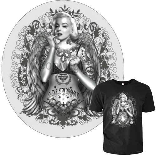 Shirt tattoo pinup girl - tattoo,