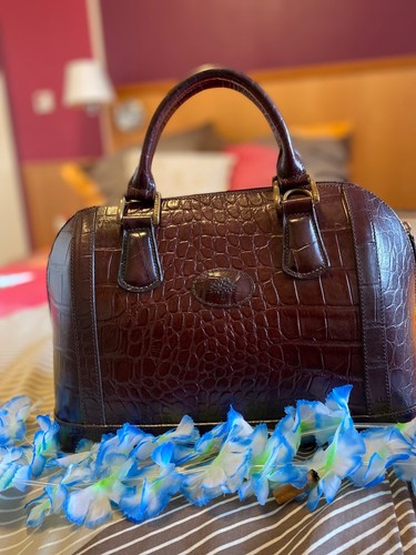 Mulberry braun schwarz - schwarz, leder