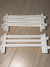 Schleich Horse Club Zaun Pferdekoppel Weiß 7 Teile