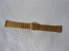 Edelstahlarmband  vergoldet