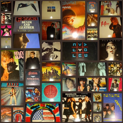 48x schallplatten rock - 12",