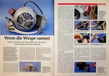 Oldtimer Praxis 2317) Vespa GS/3 150ccm Motor seziert - ein interessanter Berich