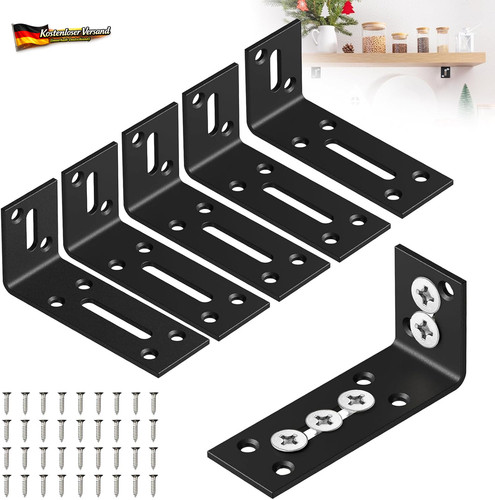 Metallwinkel 40x80mm mit