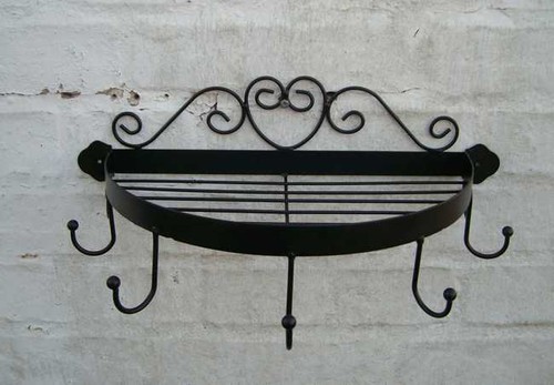 Halbrundes wandregal - halbrundes,