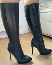 Baldinini Damen ,Stiefel,High Heels  ,Stiletto,  Gr.36, Schwarz , Glattleder