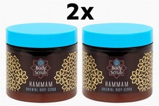2× Hammam Körperpeeling – Orientalisches Meersalz Body Scrub – Natürlich