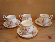 Royal Vale Roselea Tasse Teetasse Kaffeetasse Bone China England  Auswahl