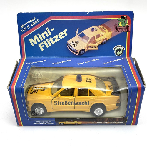 Welly mercedes 190e - welly, adac