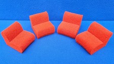 4 SCHAUMSTOFF SESSEL ORANGE
