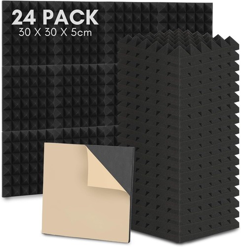 24x akustikschaumstoff - 24x,