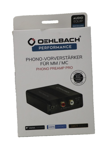 Oehlbach phono preamp - oehlbach,