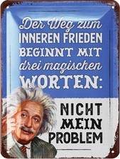 LANOLU Retro Blechschild