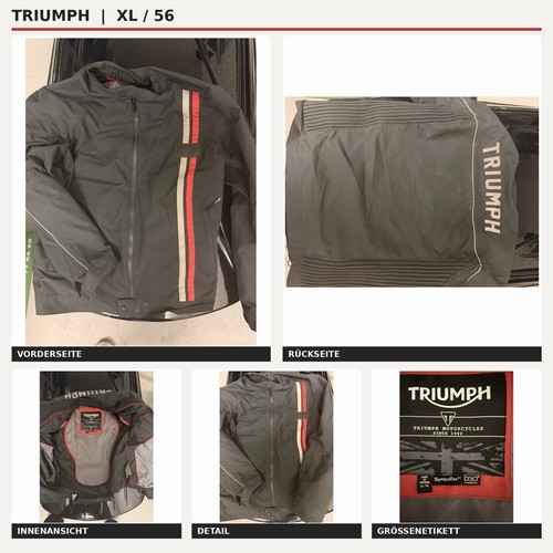 Triumph motorradjacke größe - triumph,
