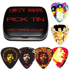 6 x Dunlop Jimi Hendrix