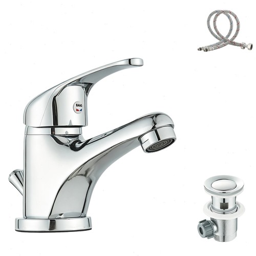 Wasserhahn bad mit zugstange - wasserhahn,