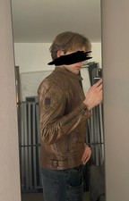 Belstaff Outlaw Lederjacke Braun US 36 / UK 36 / IT 46