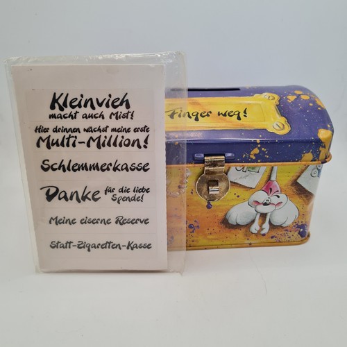 Diddl schatztruhe spardose mit - spardose,