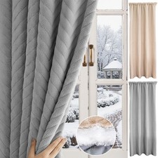 Dicke Wärmeschutzvorhang