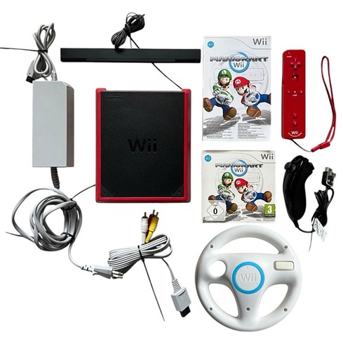 Nintendo wii mini konsole rot - konsole,