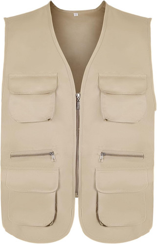 Herren safari weste mit - herren, vielen