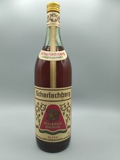 Scharlachberg Meisterbrand 38% Alkohol Deutschland aus den 1970er Jahren 1 Liter
