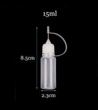 2 Stück leere 15ml Flasche