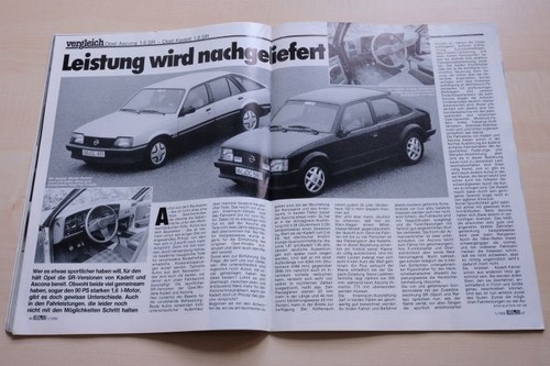 Rallye racing 1982 opel - rallye, 01/1982