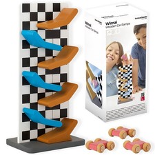 Holz Auto Rampe Kugelbahn