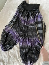 Dance pants harem pants size M costume for belly dance Tribal Fusion purple