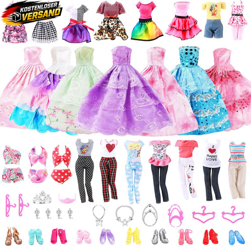 Puppenmode set teile - set,