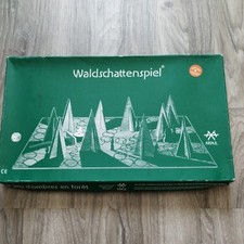 Waldschattenspiel von Kraul alte Ausgabe mit Holzfiguren, ohne Spielboden 