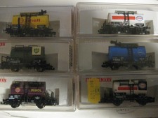 Fleischmann 6 Stück Tankwagen