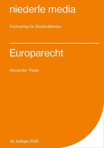 Europarecht alexander thiele - europarecht,