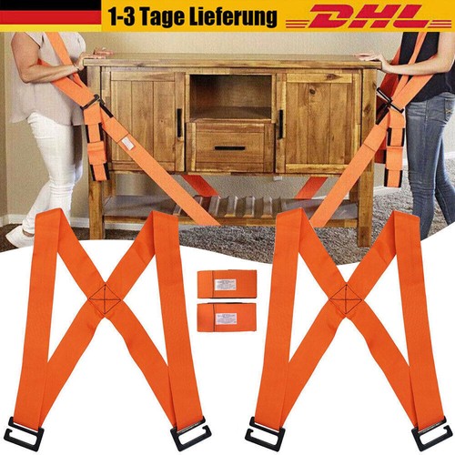 Umzug tragegurte tragehilfe - 2x, umzug-tragegurte