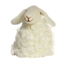 Eierwärmer aus Filz [ Schaf ] für den fröhlichen Frühstückstisch