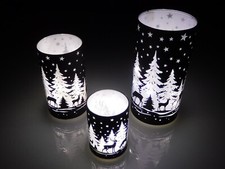 Twinkle LED Licht Rehe im Wald